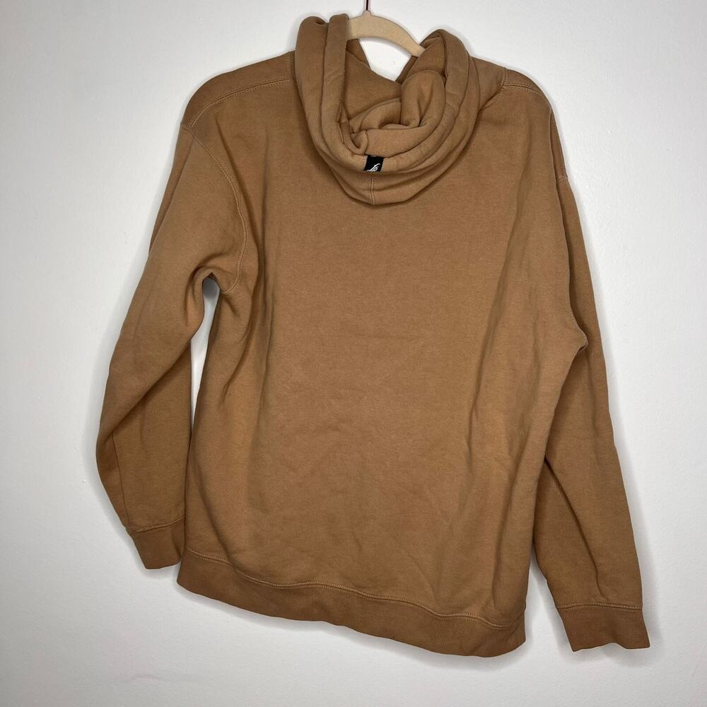 OG Logo Sandstone Pigment Dyed Hoodie – Size L – Long Beach Clothing Co. - Picture 3 of 4